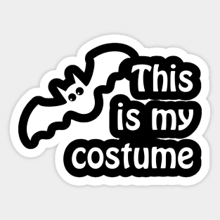 Anti Halloween Costume Sticker